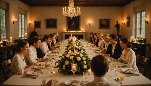 Célébrer l'amour autour d'un festin d'exception