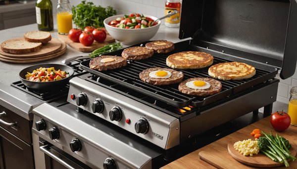 Découvrez la plancha gaz 3 brûleurs pour des repas parfaits